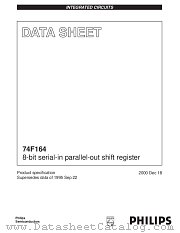 N74F164D datasheet pdf NXP Semiconductors