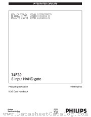 N74F30D datasheet pdf NXP Semiconductors