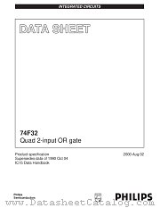 I74F32D datasheet pdf NXP Semiconductors