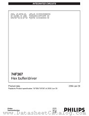 N74F367D datasheet pdf NXP Semiconductors
