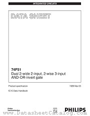 N74F51D datasheet pdf NXP Semiconductors