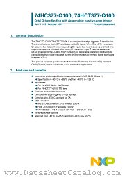 74HC377DB-Q100 datasheet pdf NXP Semiconductors