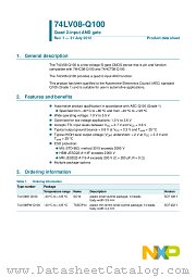 74LV08D-Q100 datasheet pdf NXP Semiconductors