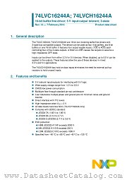 74LVCH16244ADL datasheet pdf NXP Semiconductors