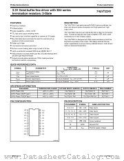 74LVT2241PW datasheet pdf NXP Semiconductors