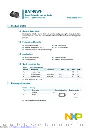 BAT46WH datasheet pdf NXP Semiconductors