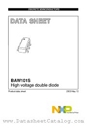BAW101S datasheet pdf NXP Semiconductors