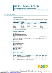BC51PA datasheet pdf NXP Semiconductors