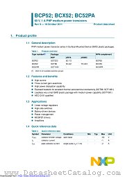 BC52-16PA datasheet pdf NXP Semiconductors