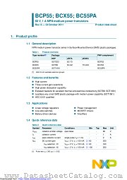 BC55-10PA datasheet pdf NXP Semiconductors