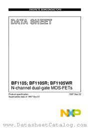 BF1105R datasheet pdf NXP Semiconductors