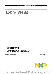 BFG10W datasheet pdf NXP Semiconductors