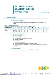 BLL6H0514L-130 datasheet pdf NXP Semiconductors