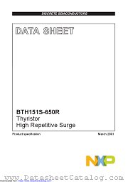 BTH151S-650R datasheet pdf NXP Semiconductors