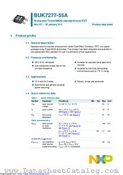 BUK7277-55A datasheet pdf NXP Semiconductors