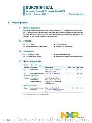BUK7610-55AL datasheet pdf NXP Semiconductors