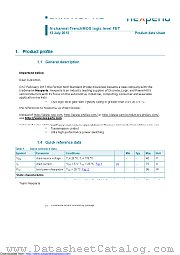 BUK968R3-40E datasheet pdf NXP Semiconductors
