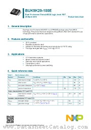 BUK9K29-100E datasheet pdf NXP Semiconductors