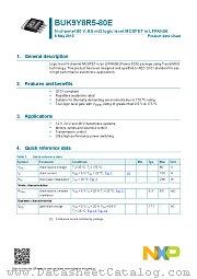 BUK9Y8R5-80E datasheet pdf NXP Semiconductors