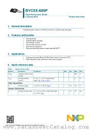 BYC8X-600P datasheet pdf NXP Semiconductors