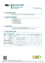 BYV10X-600P datasheet pdf NXP Semiconductors