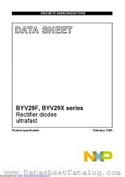 BYV29X-500 datasheet pdf NXP Semiconductors