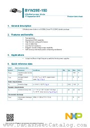 BYW29E-150 datasheet pdf NXP Semiconductors