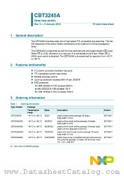 CBT3245ADS datasheet pdf NXP Semiconductors