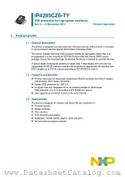 IP4285CZ6-TY datasheet pdf NXP Semiconductors