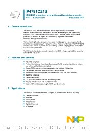IP4791CZ12 datasheet pdf NXP Semiconductors