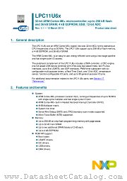 LPC11U68JBD48 datasheet pdf NXP Semiconductors