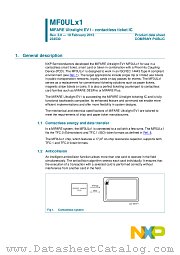 MF0UL1101DUD datasheet pdf NXP Semiconductors