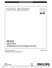 NE1619DS datasheet pdf NXP Semiconductors