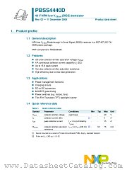 PBSS4440D datasheet pdf NXP Semiconductors