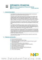 PCA8574ATS datasheet pdf NXP Semiconductors