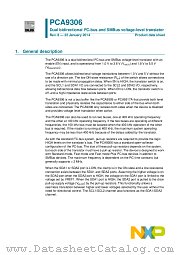 PCA9306DP1 datasheet pdf NXP Semiconductors