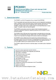 PCA9501D datasheet pdf NXP Semiconductors