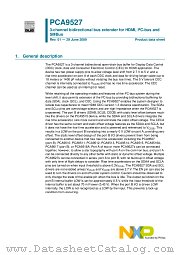 PCA9527DP datasheet pdf NXP Semiconductors