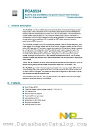 PCA9534BS3 datasheet pdf NXP Semiconductors
