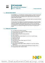 PCA9540BD datasheet pdf NXP Semiconductors