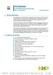 PCA9546AD datasheet pdf NXP Semiconductors