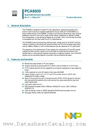 PCA9600DP datasheet pdf NXP Semiconductors