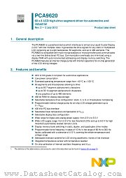 PCA9620U datasheet pdf NXP Semiconductors