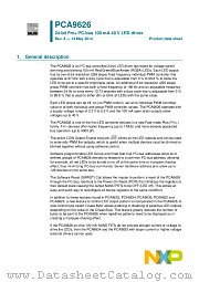 PCA9626BS datasheet pdf NXP Semiconductors