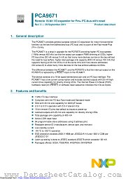 PCA9671BS datasheet pdf NXP Semiconductors
