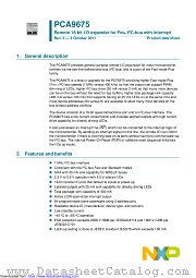 PCA9675D datasheet pdf NXP Semiconductors