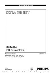 PCF8584T datasheet pdf NXP Semiconductors