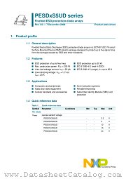 PESD3V3S5UD datasheet pdf NXP Semiconductors