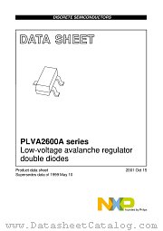 PLVA2659A datasheet pdf NXP Semiconductors
