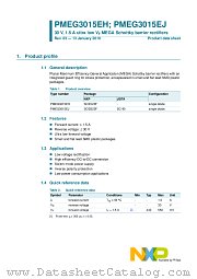 PMEG3015EH datasheet pdf NXP Semiconductors